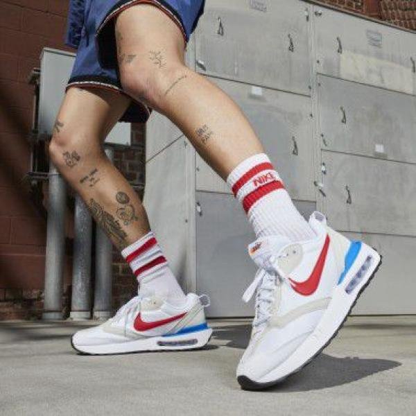 NIKE AIRMAX 1 SE DAWN WHITE RED