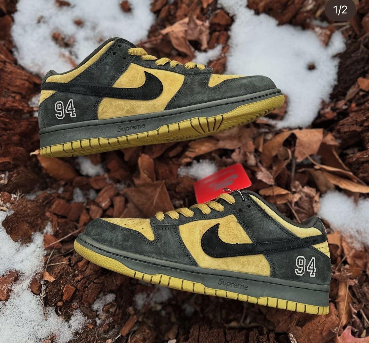 NIKE SB DUNK SUPREME 94 CAMPER GREEN 2025