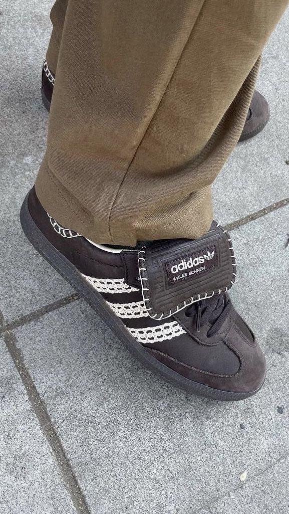 ADIDAS SAMBA X WALES BONER MATTE BROWN