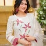 KURTI WITH PANTS AND DUPPATA