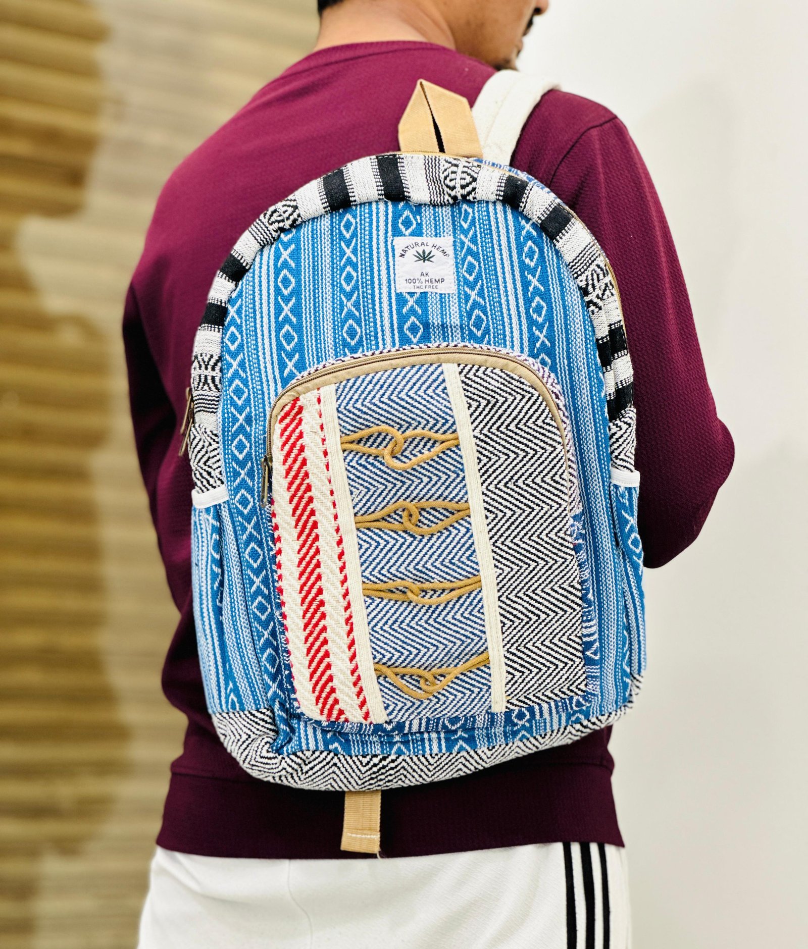 PRINTED BACKPACK