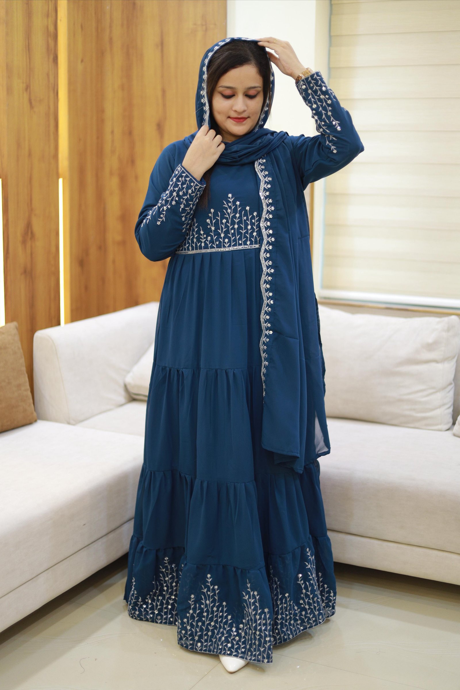 GOWN WITH DUPPATA