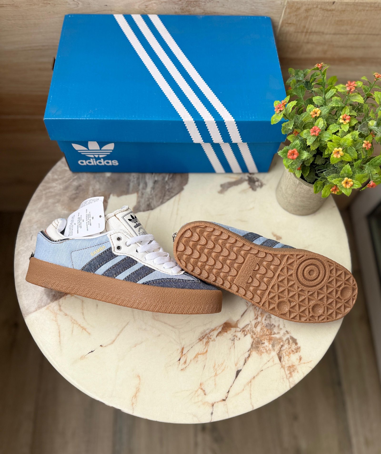 ADIDAS ORIGINALS SAMBA ATMOS DENIM