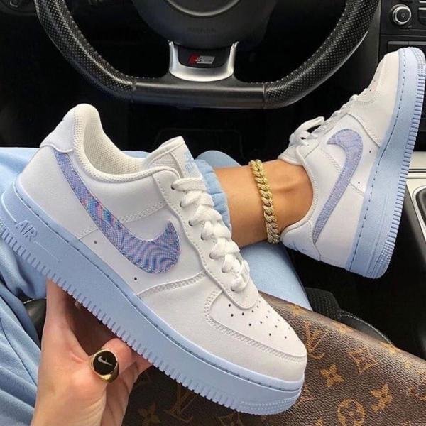 NIKE AIRFORCE HYDROGEN BLUE