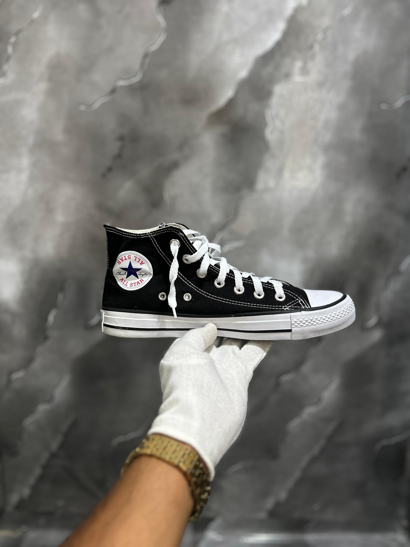 CONVERSE ALL STAR BLACK HIGH ANKLE