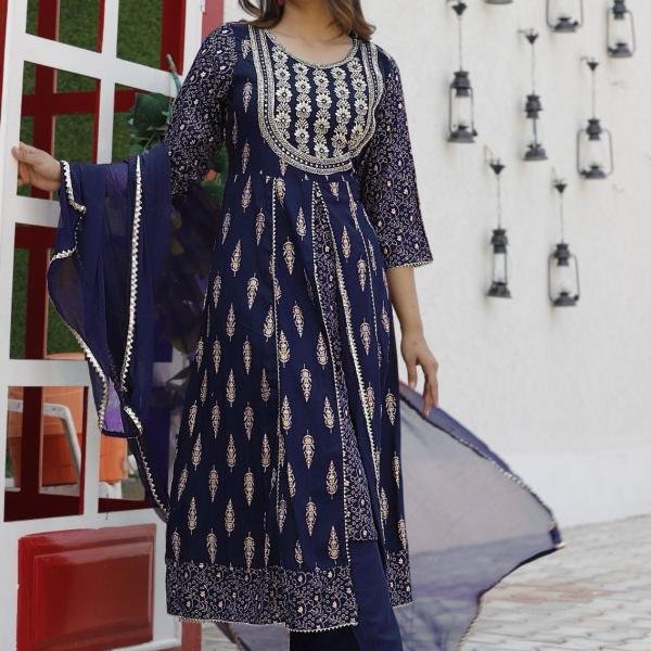 RAYON SUIT SET