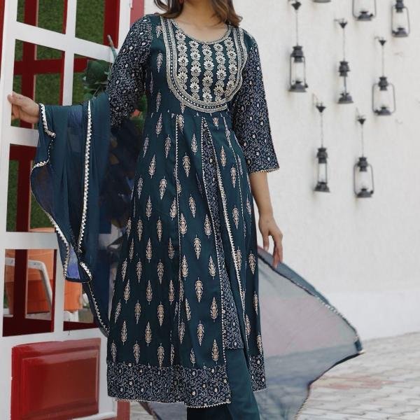 RAYON SUIT SET