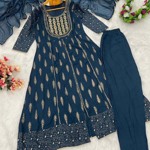 RAYON SUIT SET