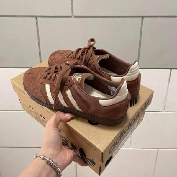 ADIDAS ORIGINALS SAMBAS LUXE PRELOVED BROWN